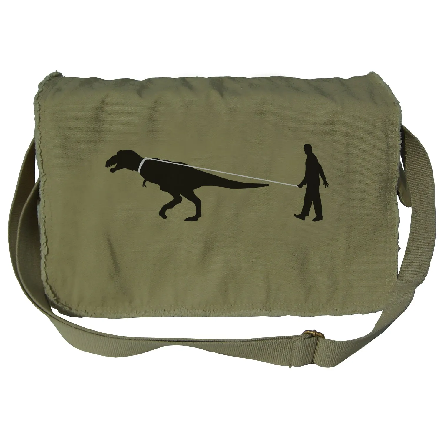 Man Walking Dinosaur Messenger Bag - By Ex-Boyfriend