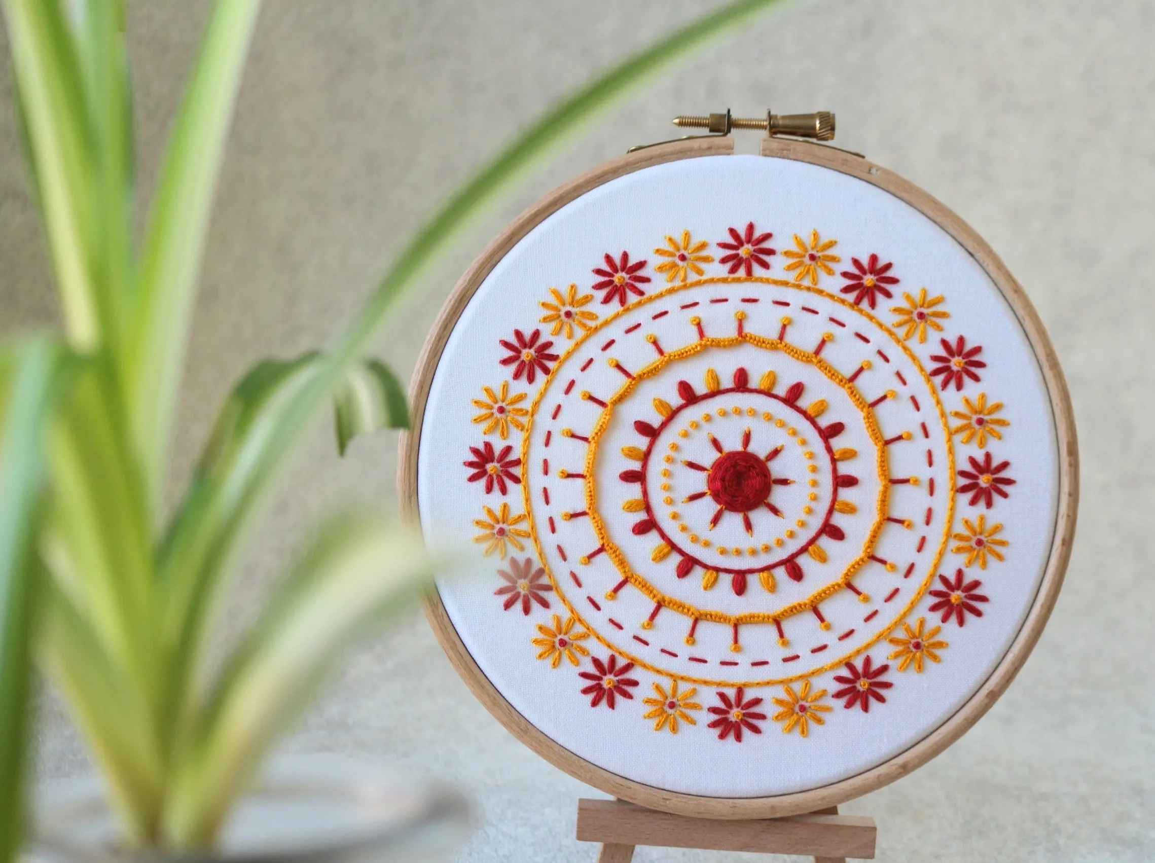 Mandala Embroidery Kit