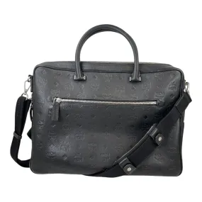 Men's Ottomar Monogram Briefcase Bag Black