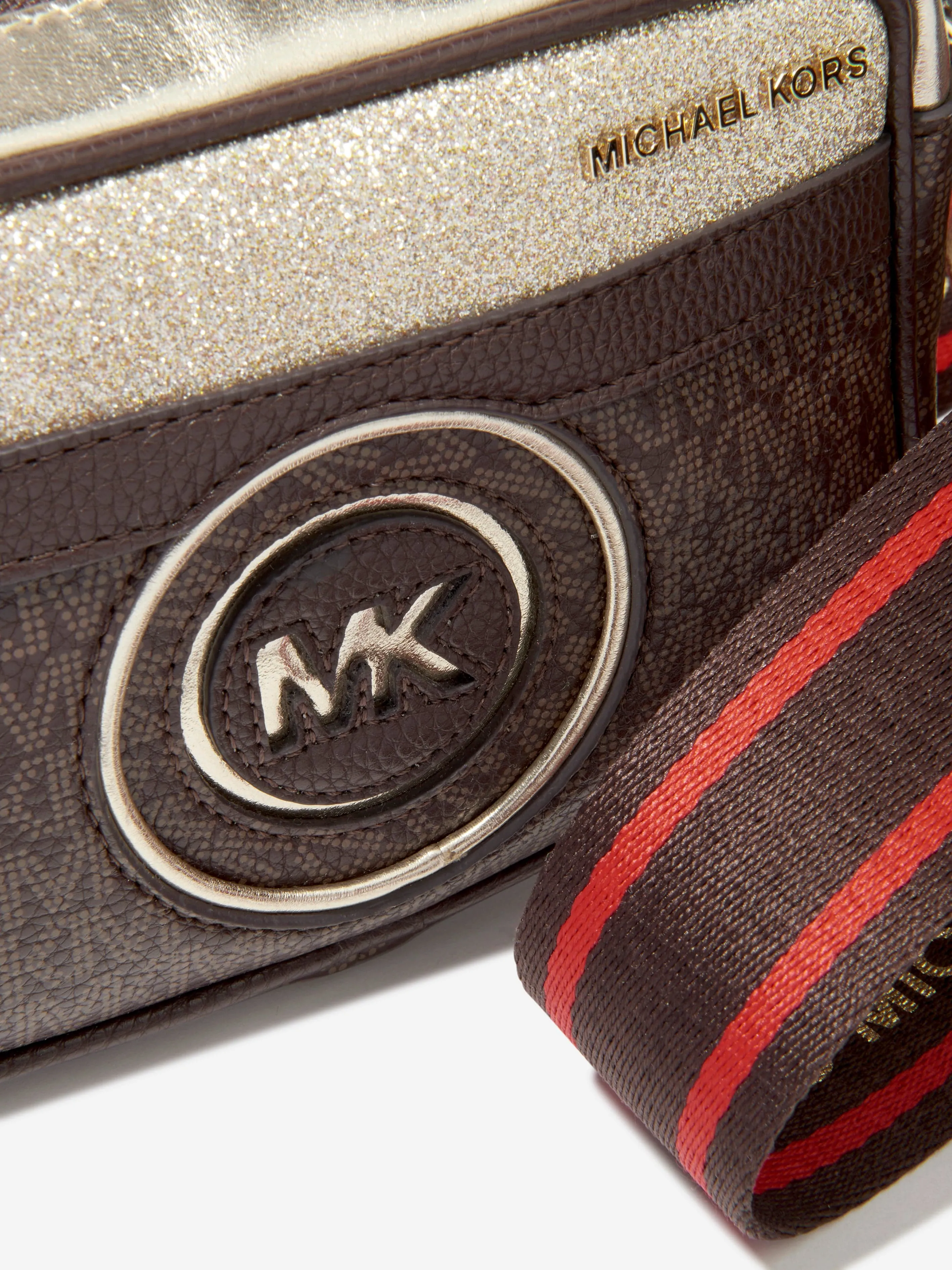 Michael Kors Girls MK Logo Camera Bag