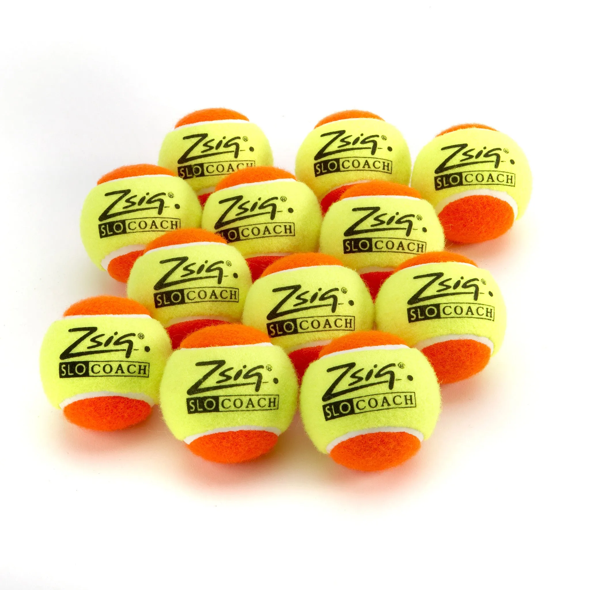 Mini Tennis | Orange Stage | SLOcoach Orange Balls | Bucket of 8 Dozen (96)