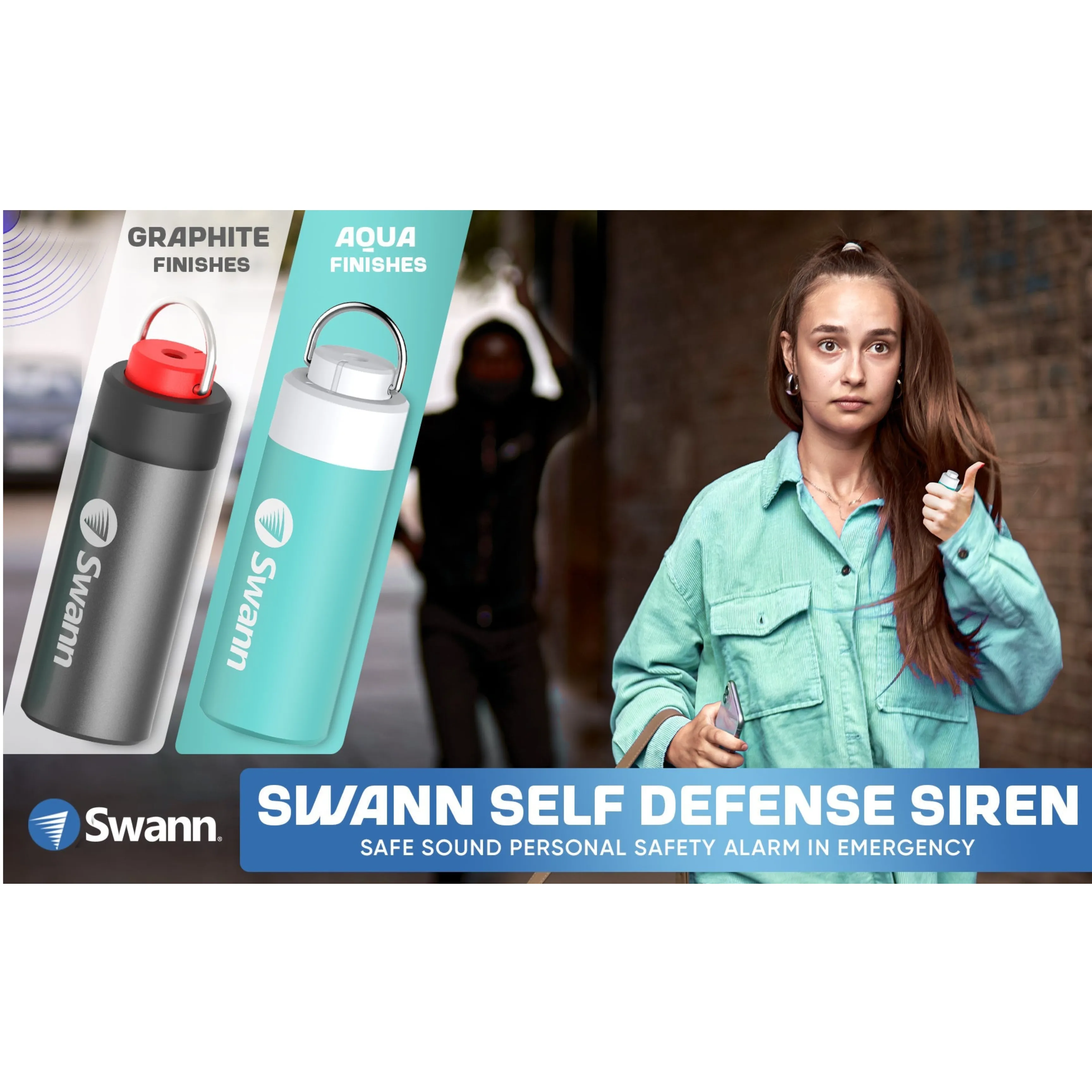 Mobile Personal Alarm Two-Pack