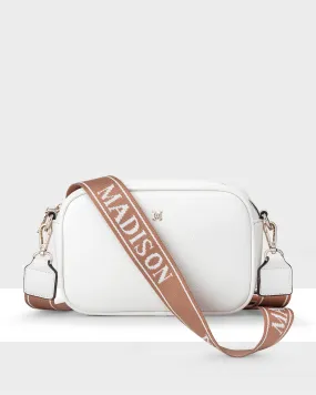 Monica Camera Crossbody Bag   Monogram Stripe Bag Strap