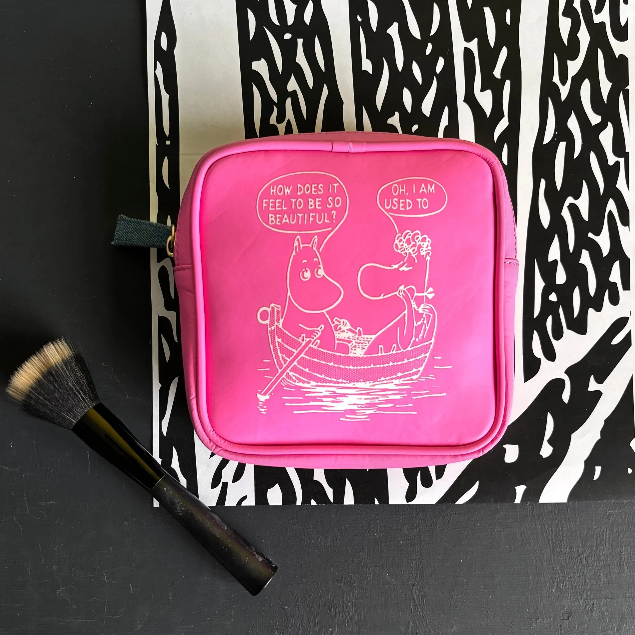 Moomin 'Beautiful' Makeup Bag