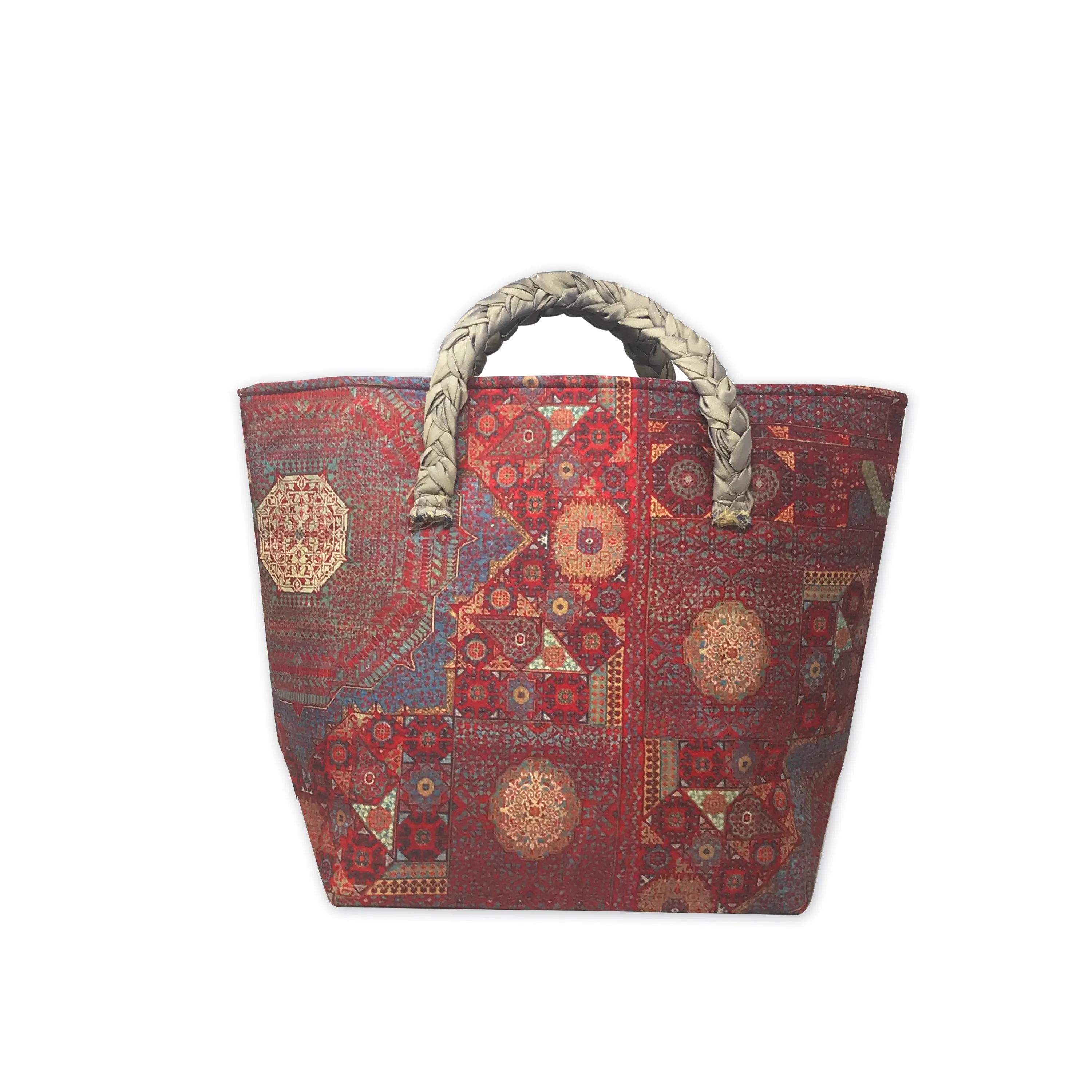 Moorish Jaal Roll down Bag/Basket