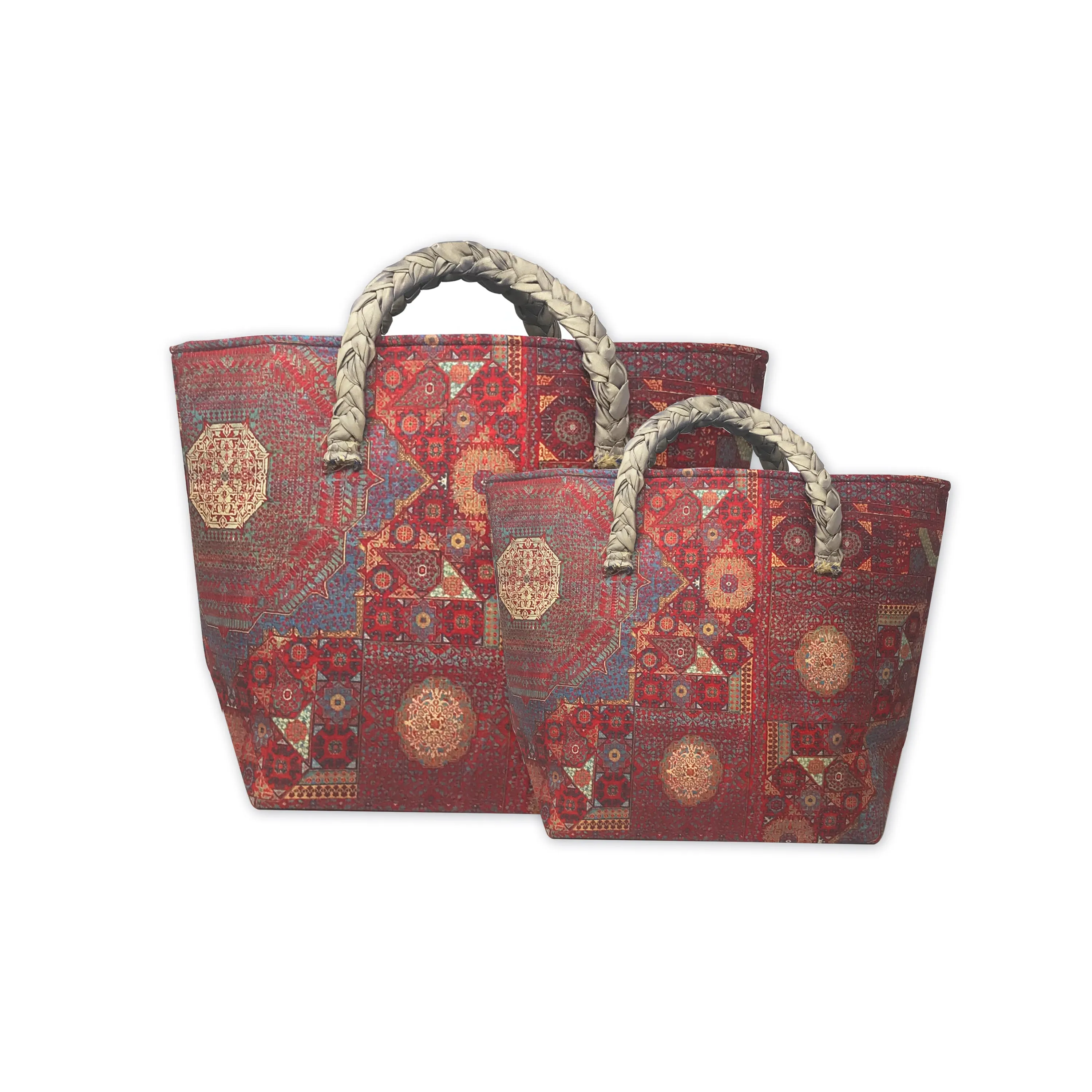 Moorish Jaal Roll down Bag/Basket