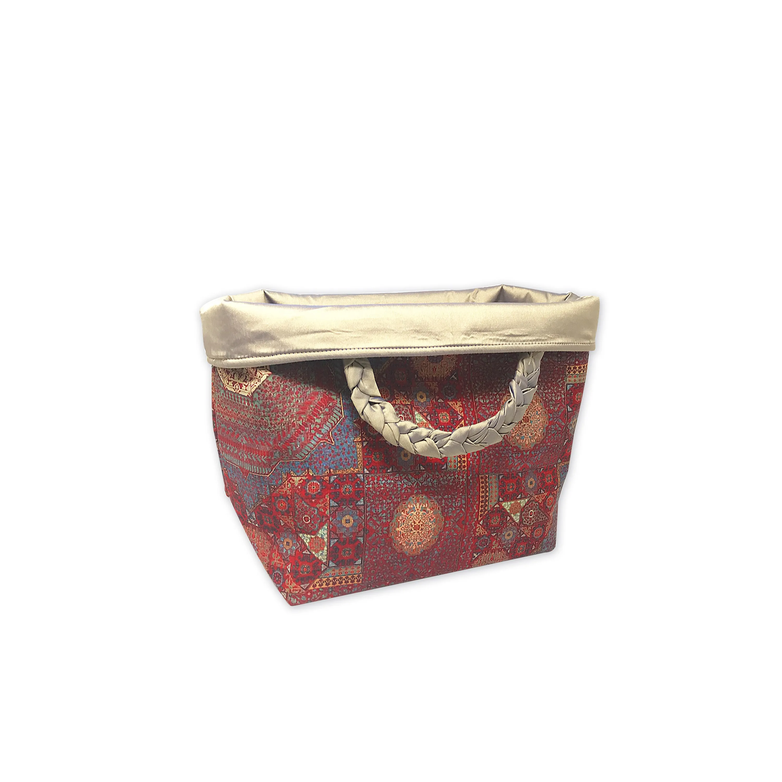 Moorish Jaal Roll down Bag/Basket