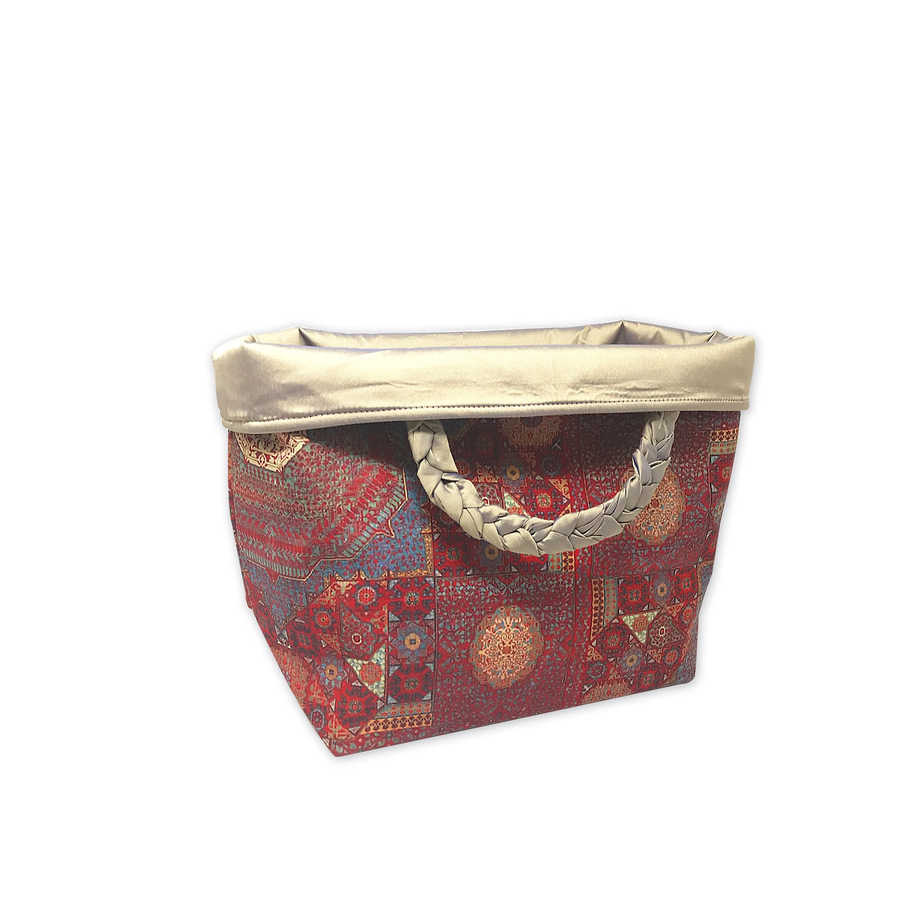 Moorish Jaal Roll down Bag/Basket