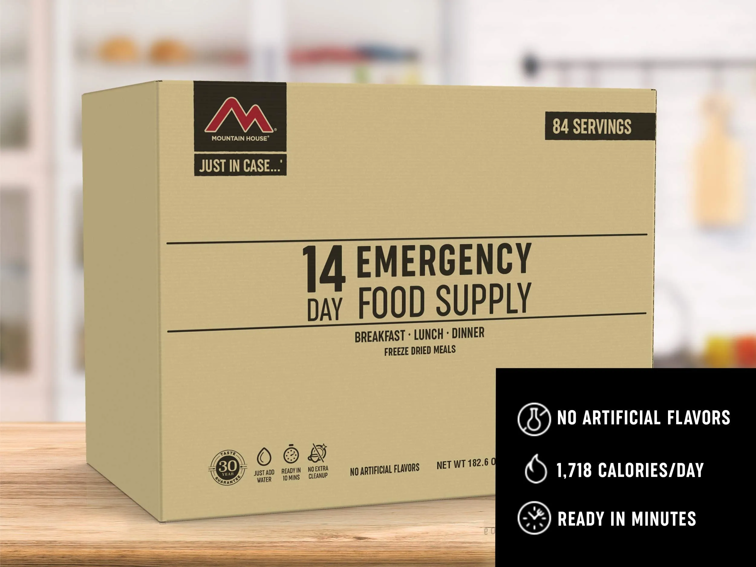 Mountain House - 14-Day Emergency Food Supply - 84 Servings