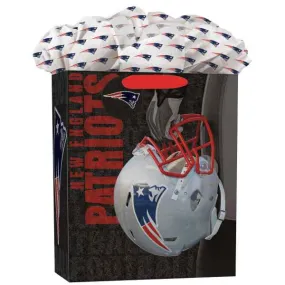 NE Patriots Large Gift Bag