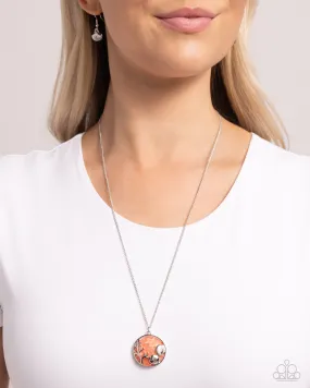 Necklaces Opulent Ostentation - Orange