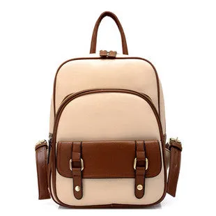 New fashion women vintage leather back pack bag, student backpack unisex school bag, bags women school, women backpack sports