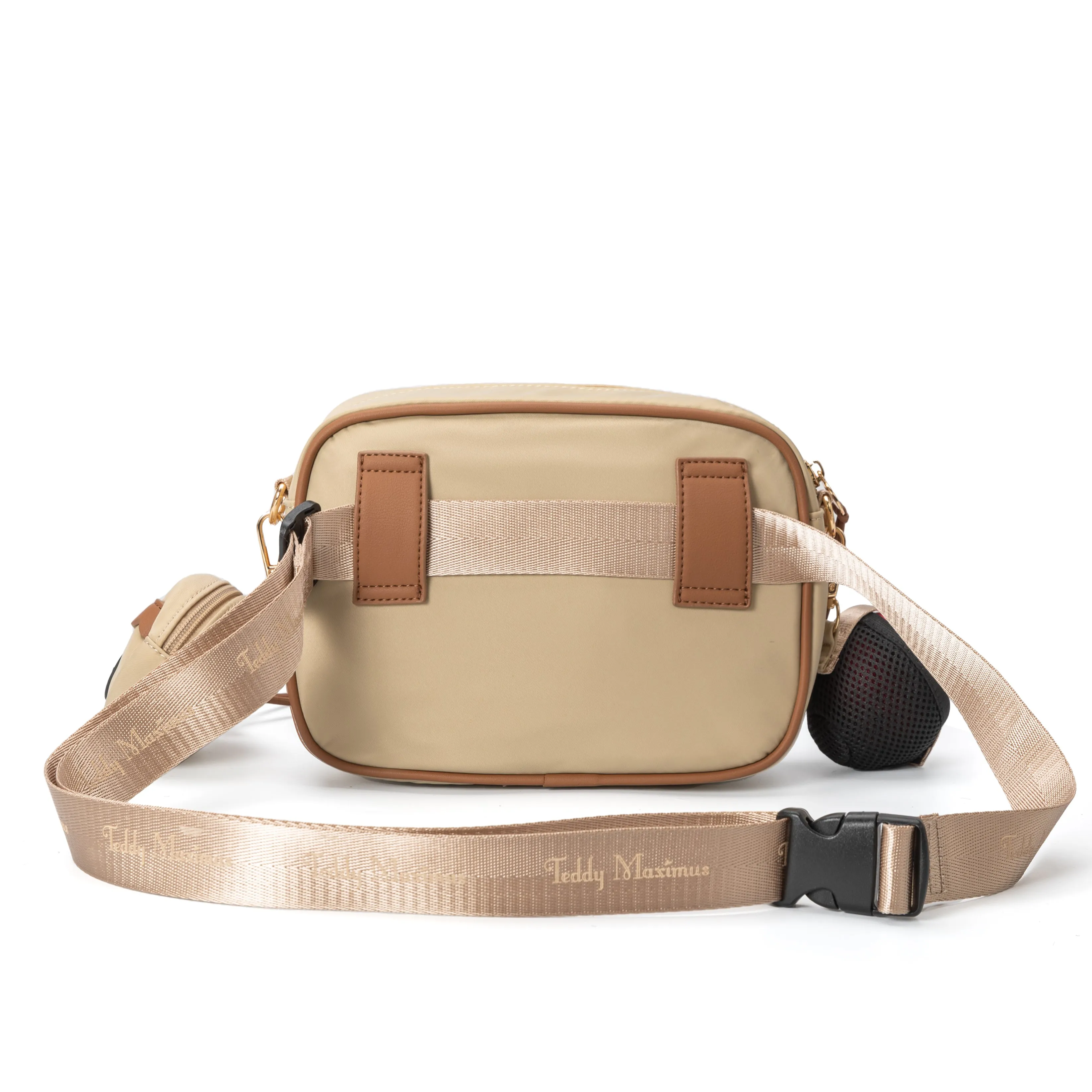 NEW! 'The Richmond' Taupe Luxury Dog Walking Bag