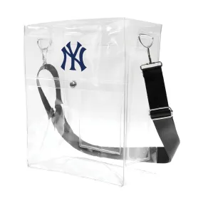 New York Yankees Clear Ticket Satchel