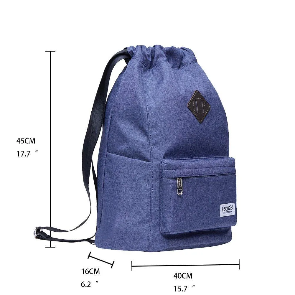 Oxford fabric Drawstring Sports Backpack