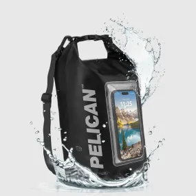 Pelican Marine Waterproof 5L Dry Bag (Stealth Black) - Phone Pouch