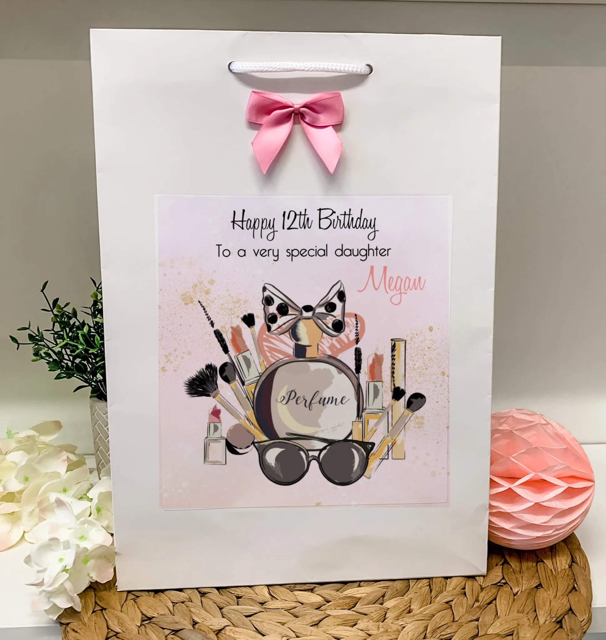 Personalised Birthday Gift Bag Makeup