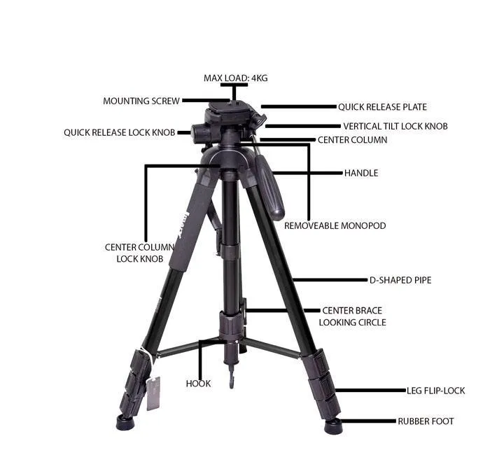 Professional Aluminium Tripod