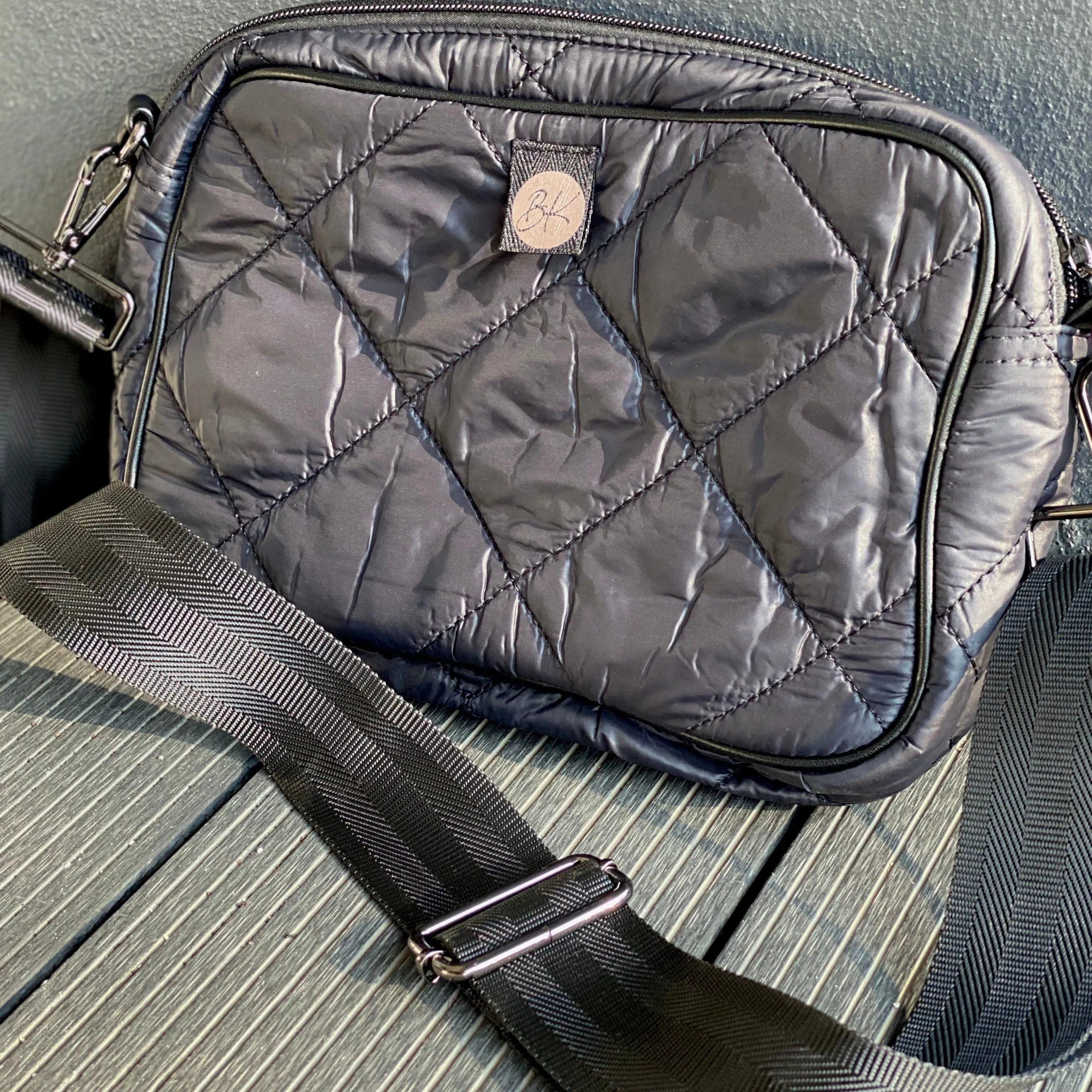 Puffer Messenger Bag