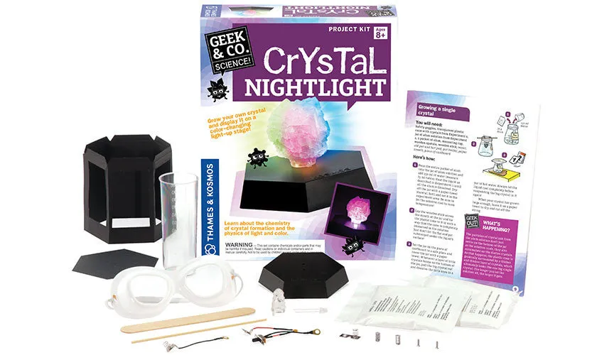 "Crystal Nightlight" - Science Kit