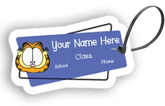 ""Garfield" school labels packs