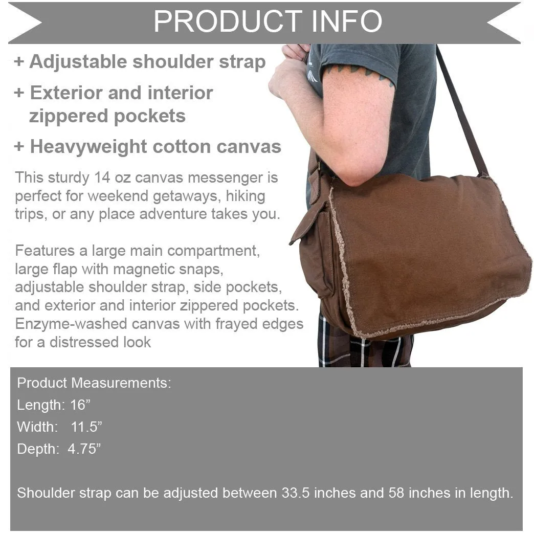 Radiate Melancholy Messenger Bag