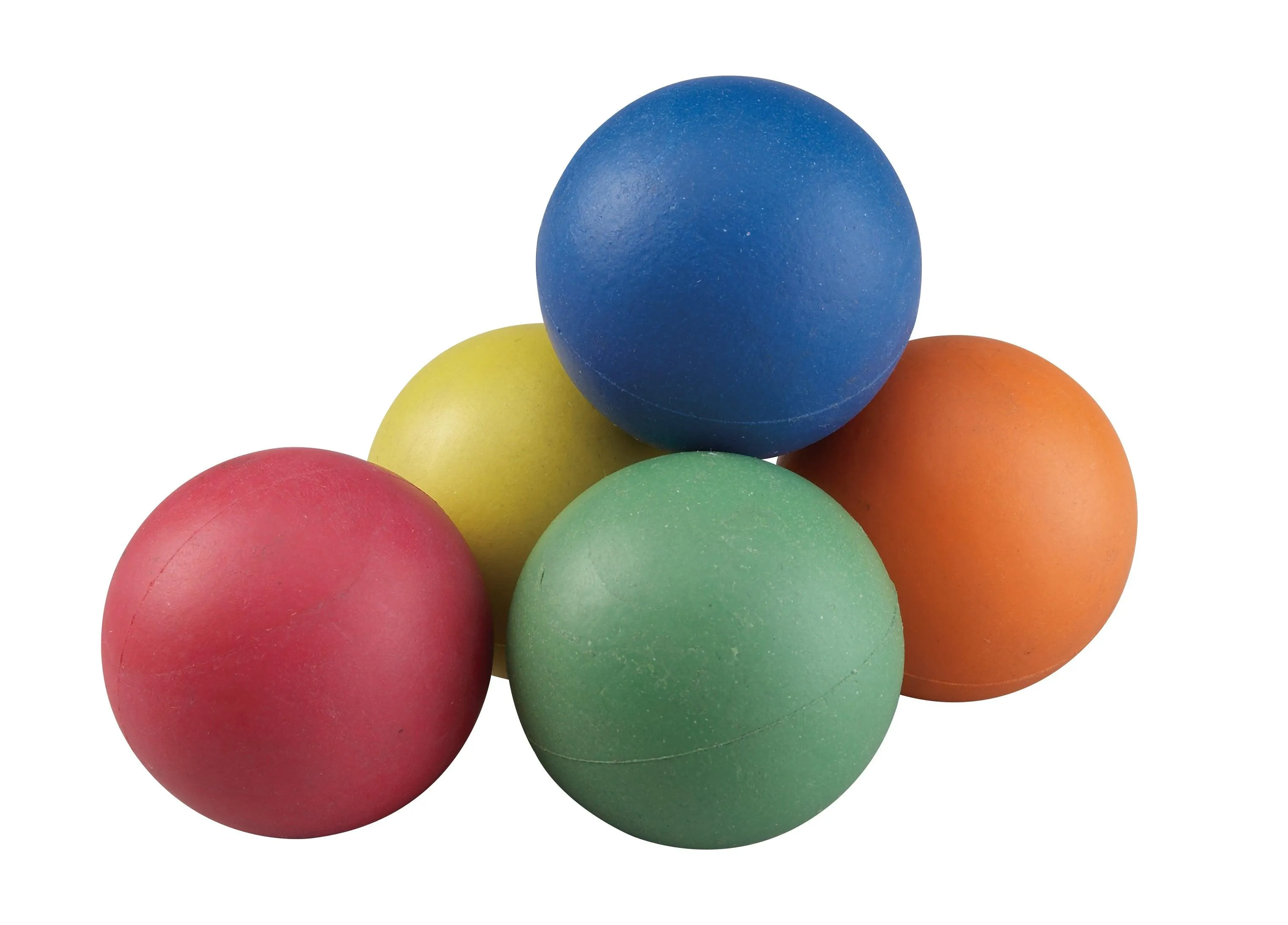 RAINBOW SPONGE BALL SET OF 6