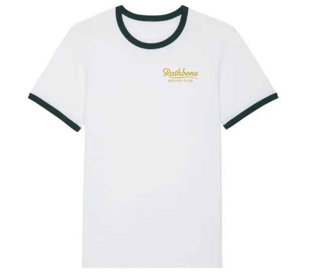 Rathbone T-shirt White/Gold