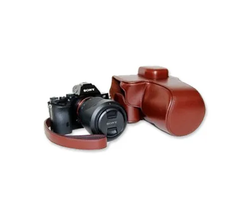 Retro Sony Alpha a7 Camera Leather Case