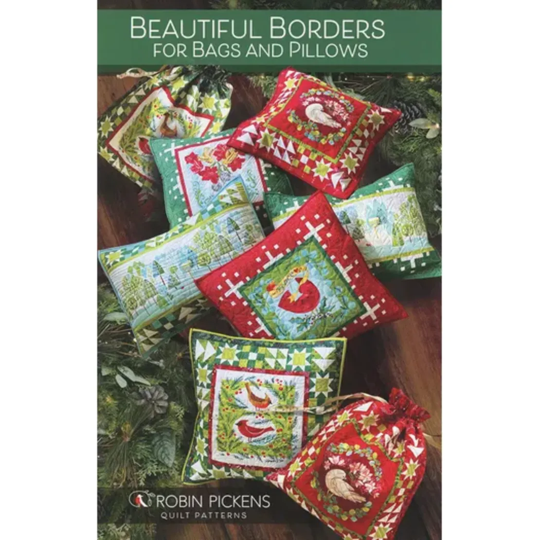 Robin Pickens Inc. ~ Beautiful Borders for Bags & Pillows Pattern