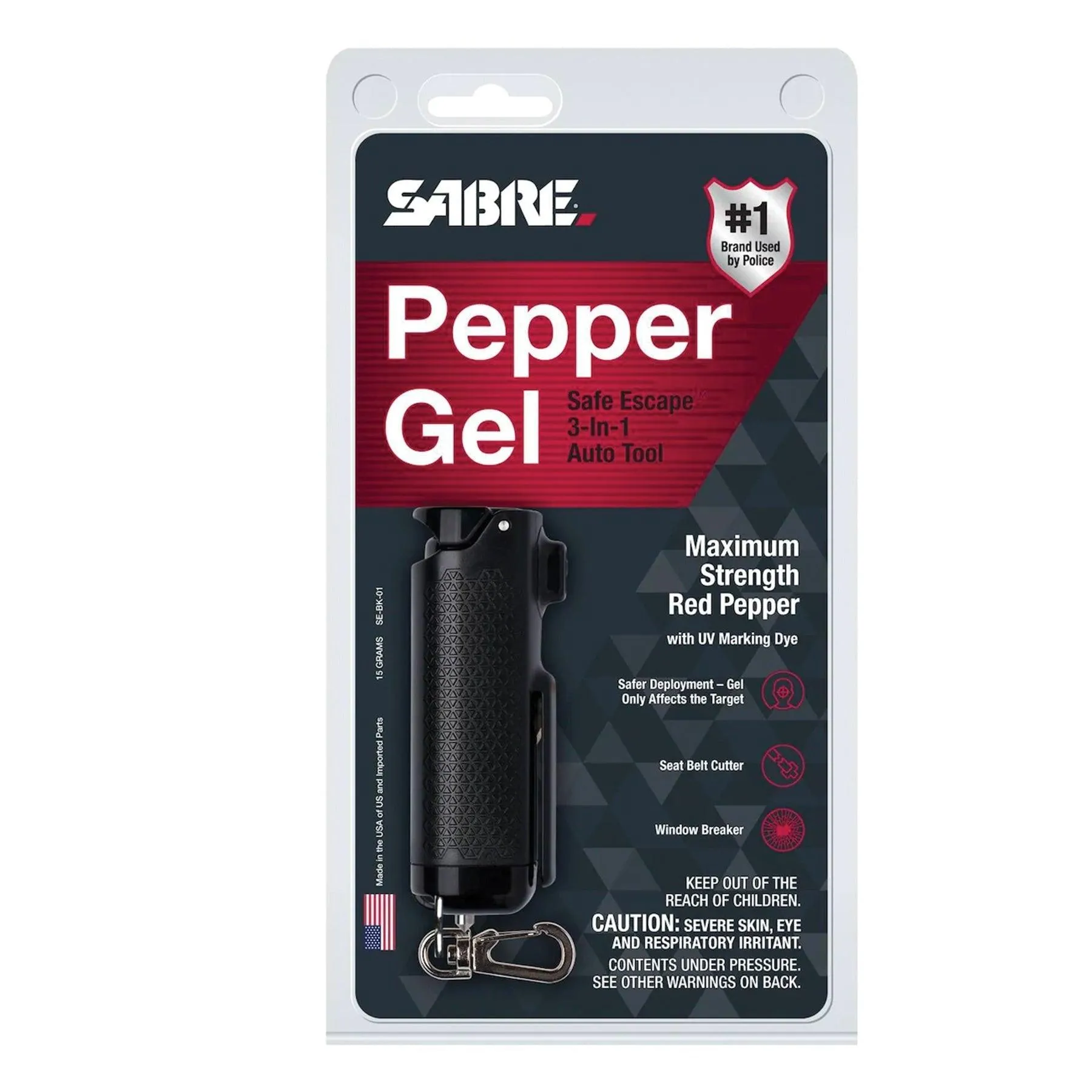 Sabre Red Safe Escape 3-in-1 Tool