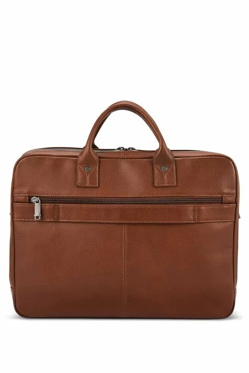 SAMSONITE CLASSIC LEATHER TOPLOADER BRIEFCASE