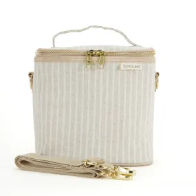 Sand & Stone Beach Stripe Petite Lunch Poche