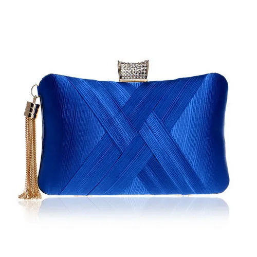 SEKUSA Tassel Fashion Ladies Day Clutch Bag Small Shoulder Handbags