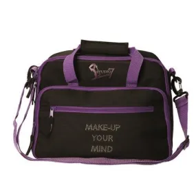 Senior Makeup Bag - Purple/Black