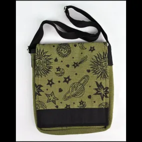 Star Moon Messenger Bag