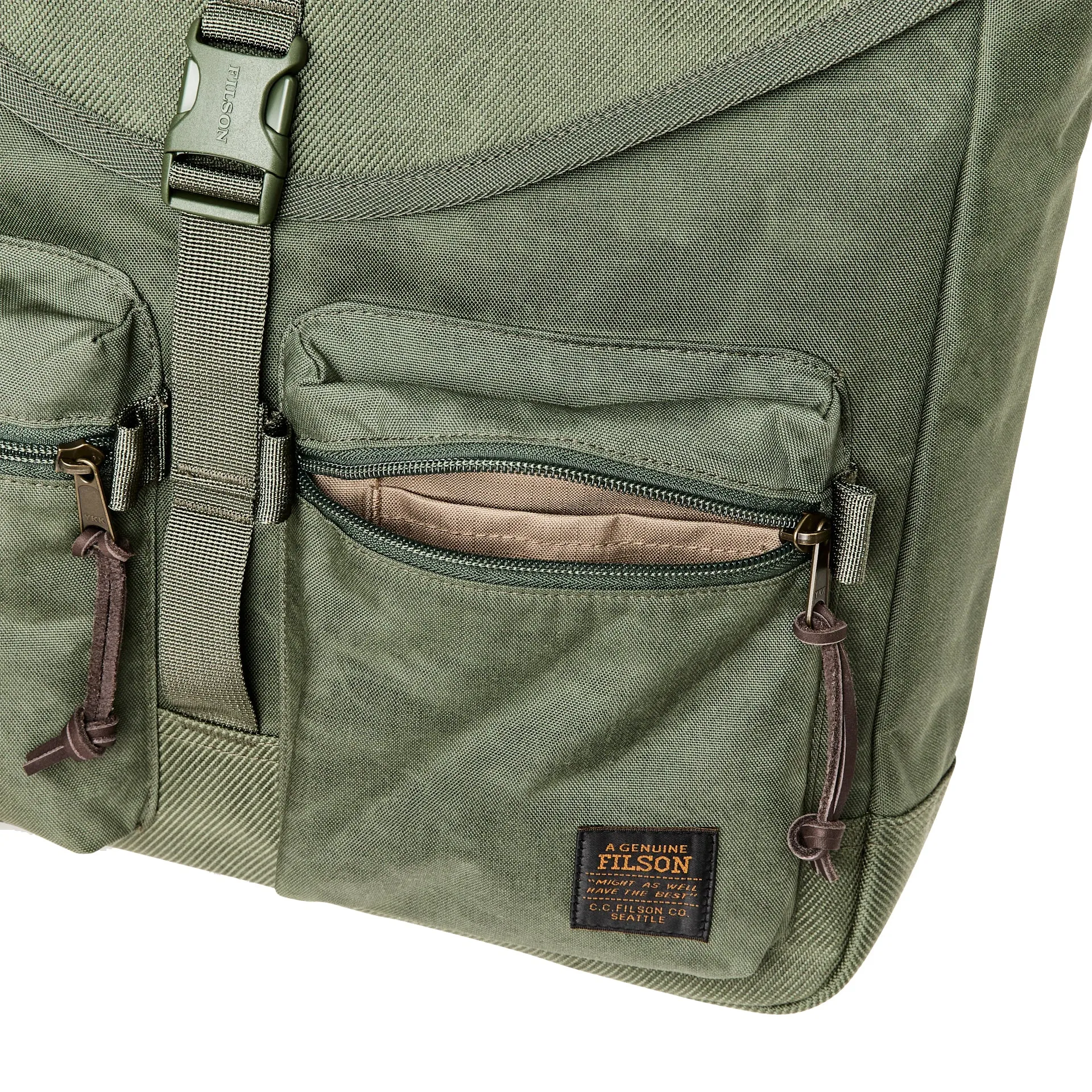 SURVEYOR MESSENGER BAG - SERVICE GREEN