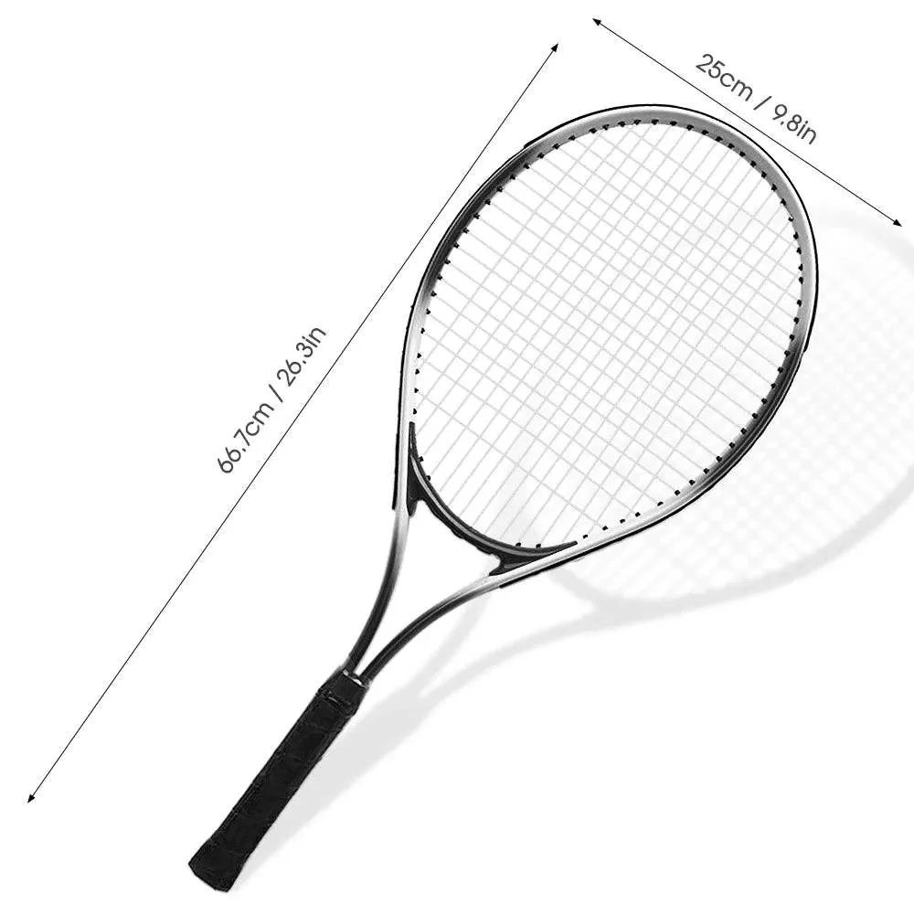 Tennis Racket Lightweight Shockproof Tennis Racquet with Carry Bag for Outdoor Beach 2022 New