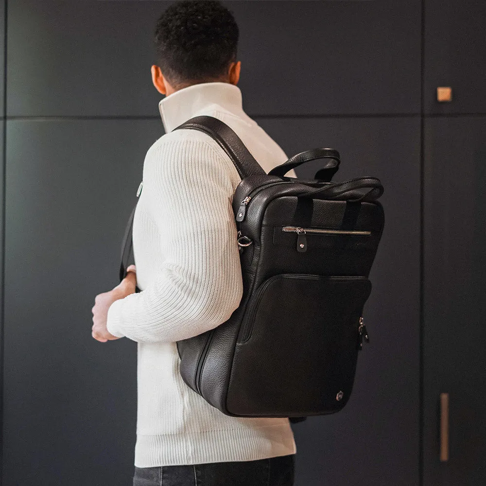 The Backpack Black Pebble