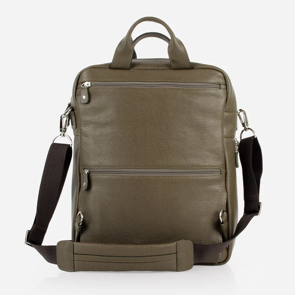 The Backpack Olive Drab Pebble