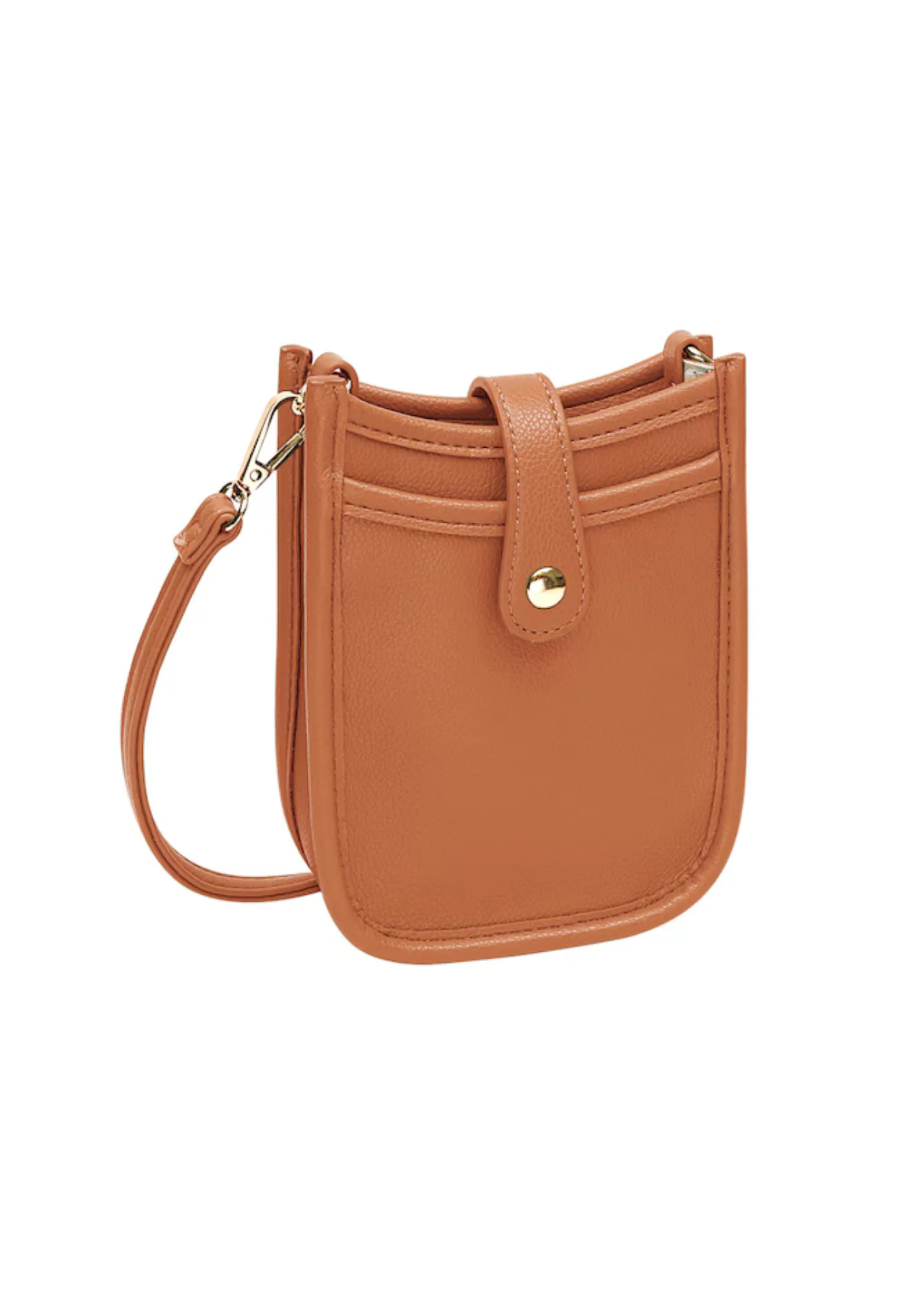 The Edit - City Shoulder Bag in Orange