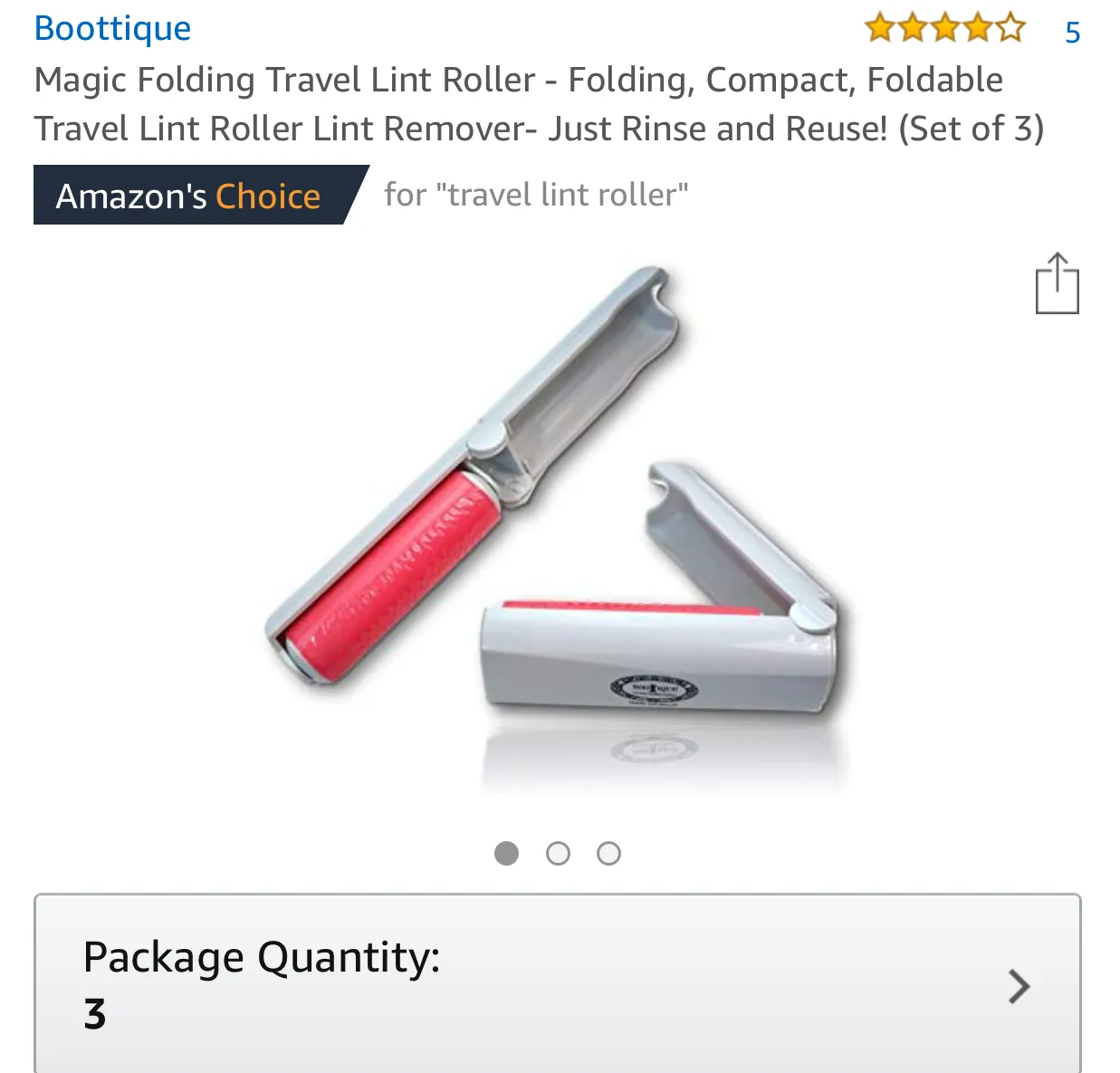 The Travel Lint Roller™ - Amazon's Choice