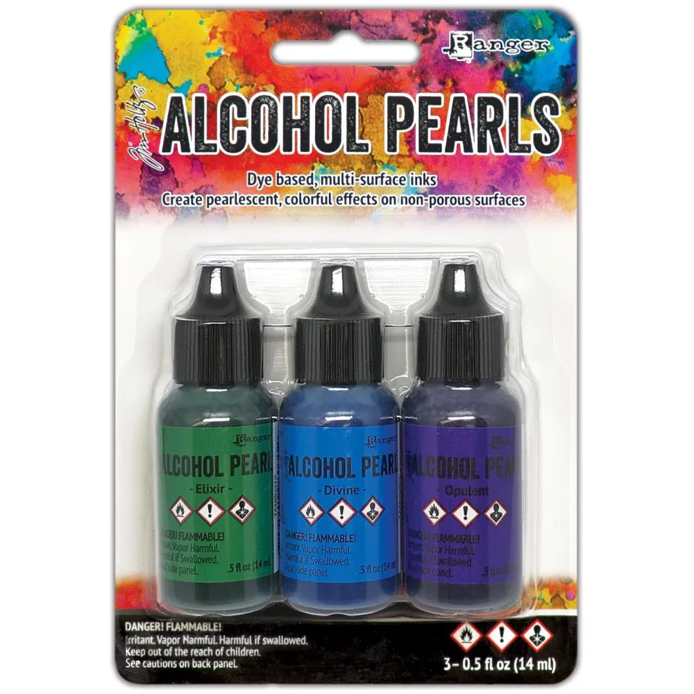 Tim Holtz Alcohol Ink Pearls Kits 3 pack - Kit #6