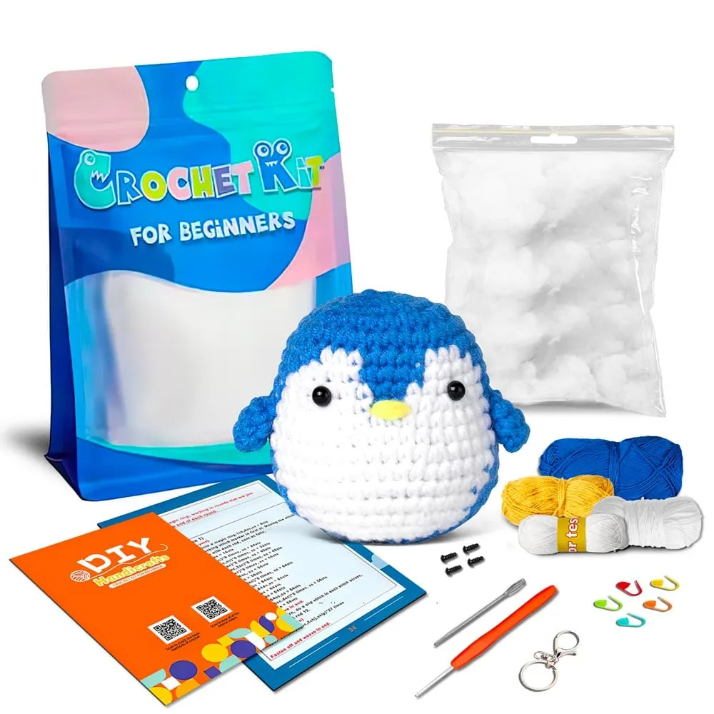 Tiny Penguin - Crochet Kit