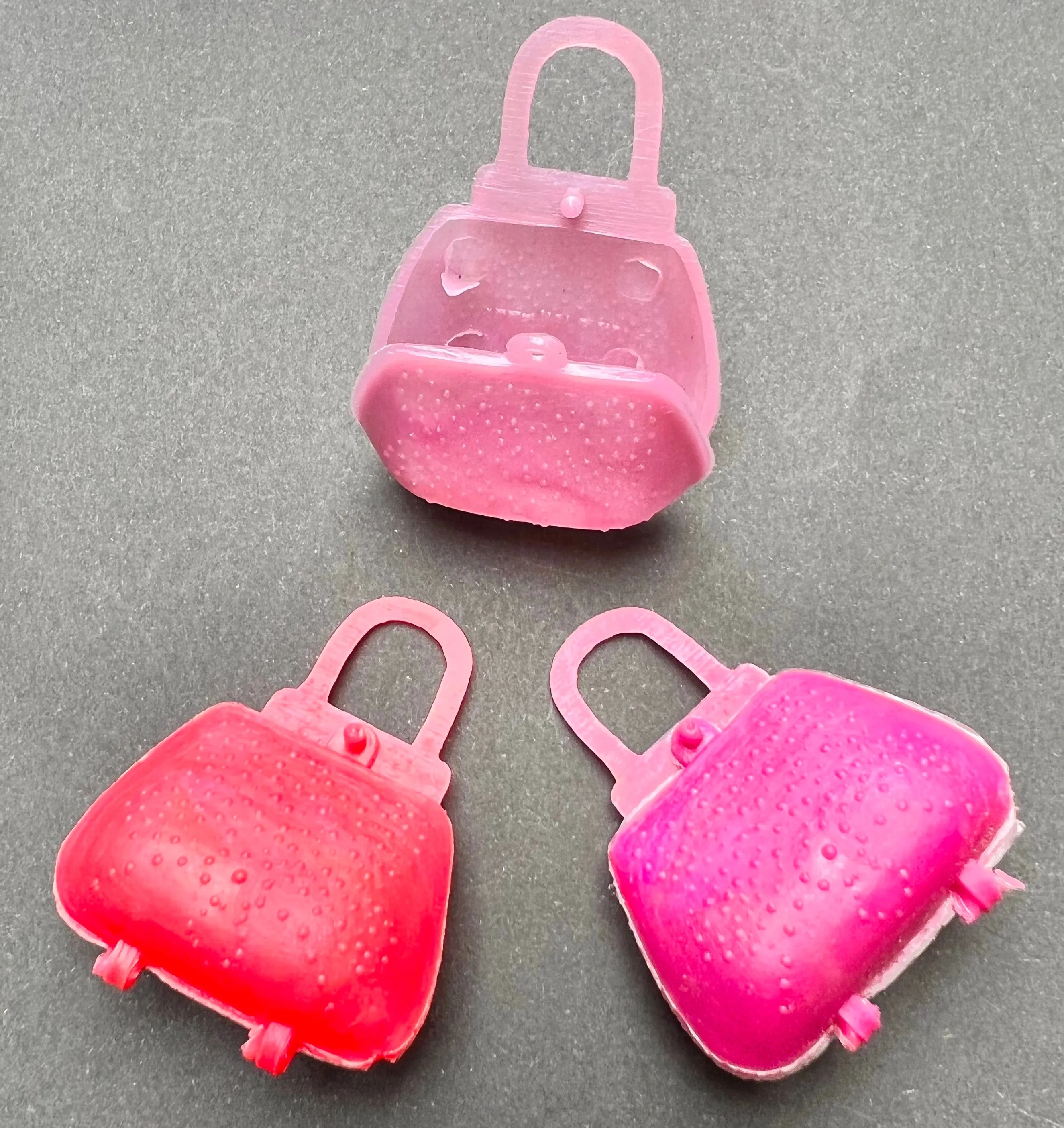 Vintage 1970s Bags for Barbies, Small Presents, or as a Tiny Tiny purse.