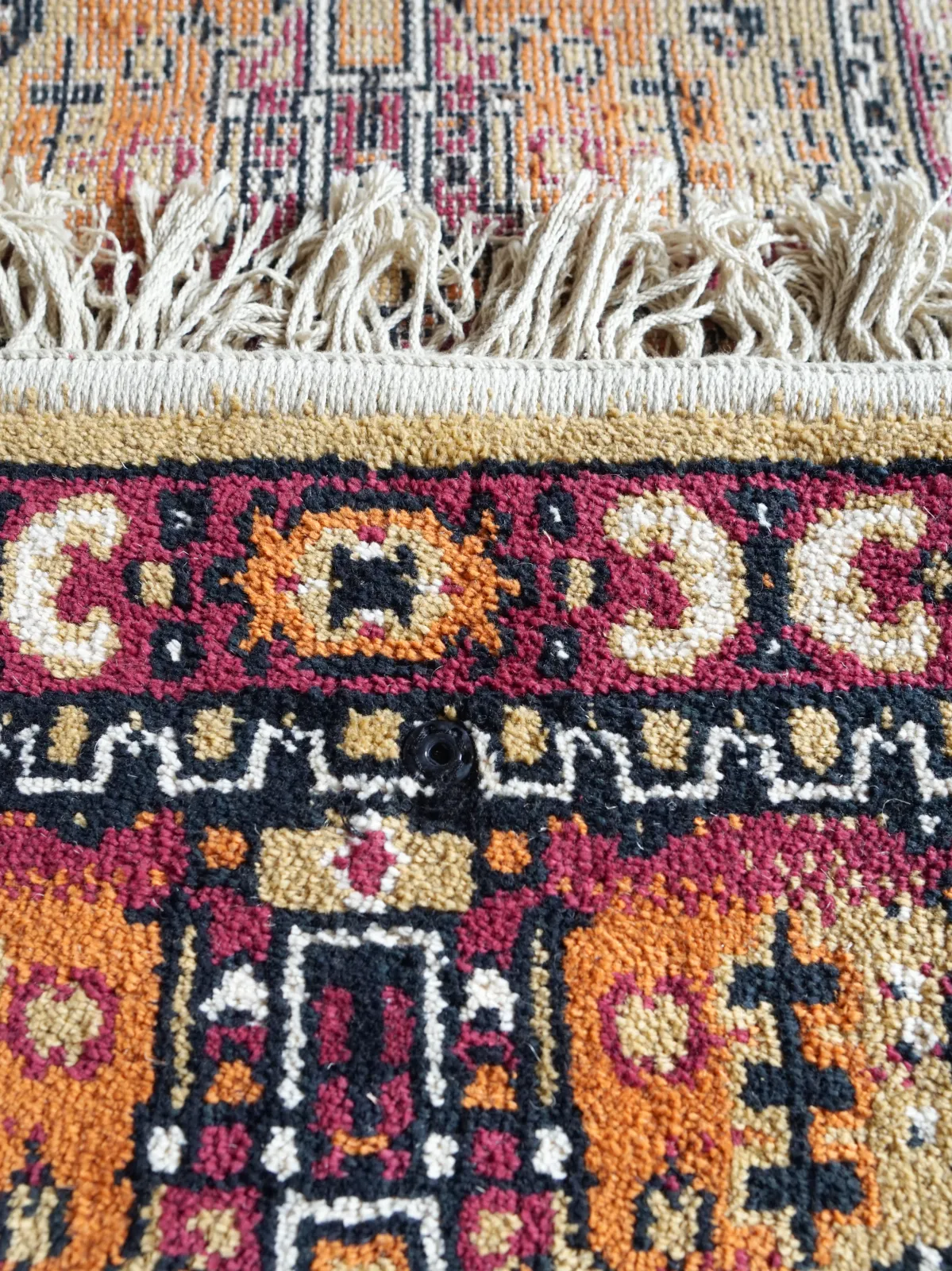 Vintage Fringe Southwestern Carpet Bag