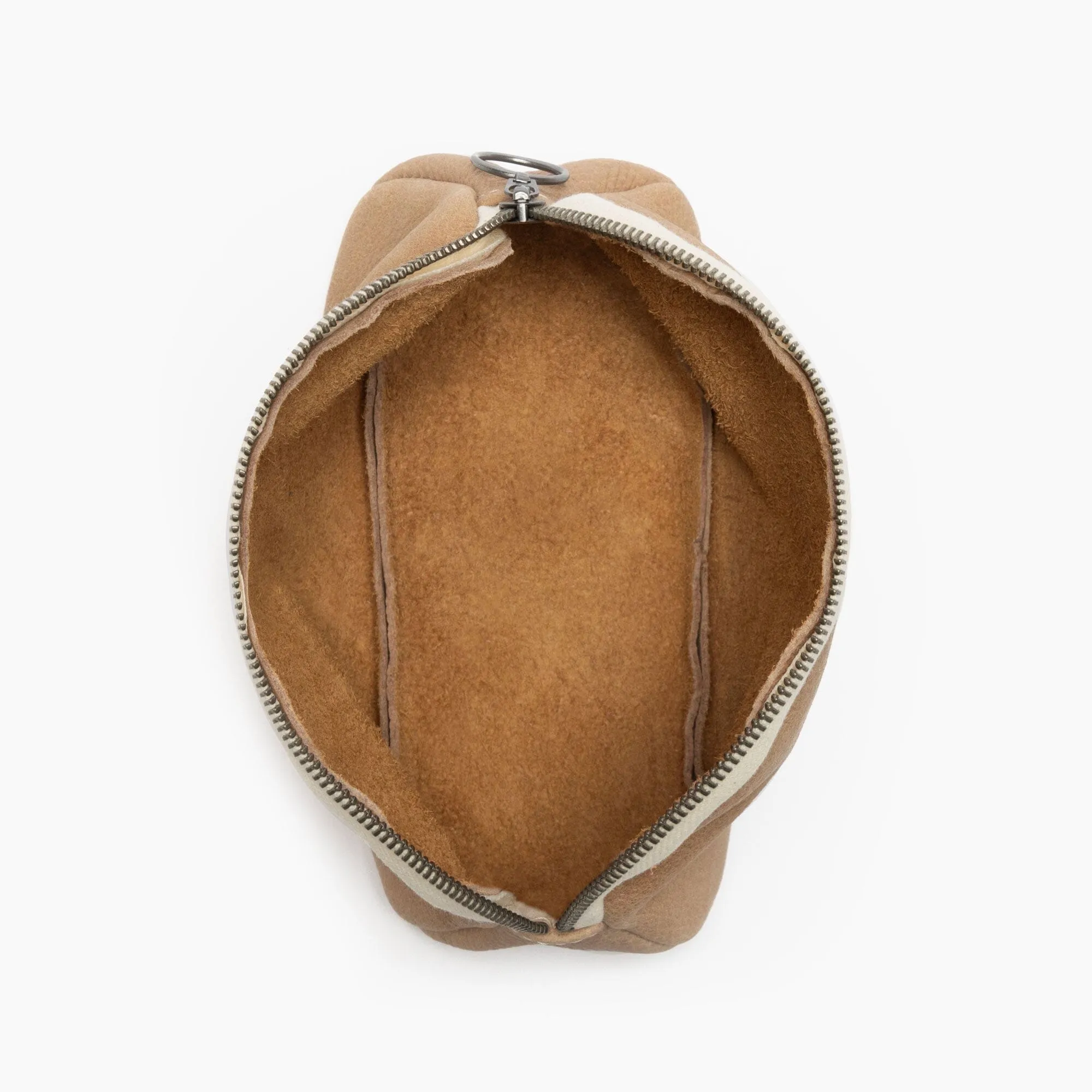 Weathered Brown Cosmetic Pouch