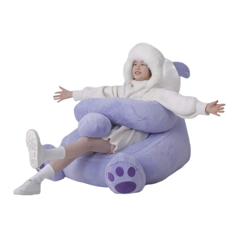 Weighted Panda Bean Bag Sofa