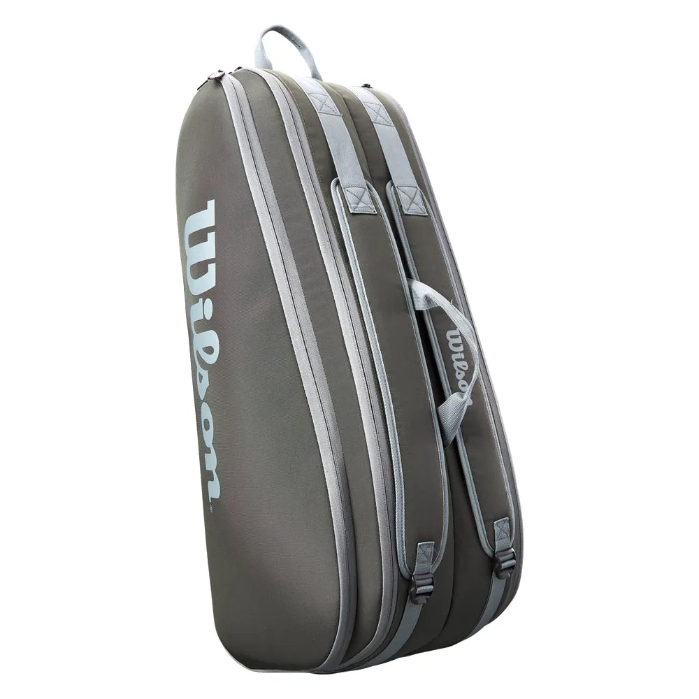 Wilson Tour 6 Pack Racket Bag - Dark Green