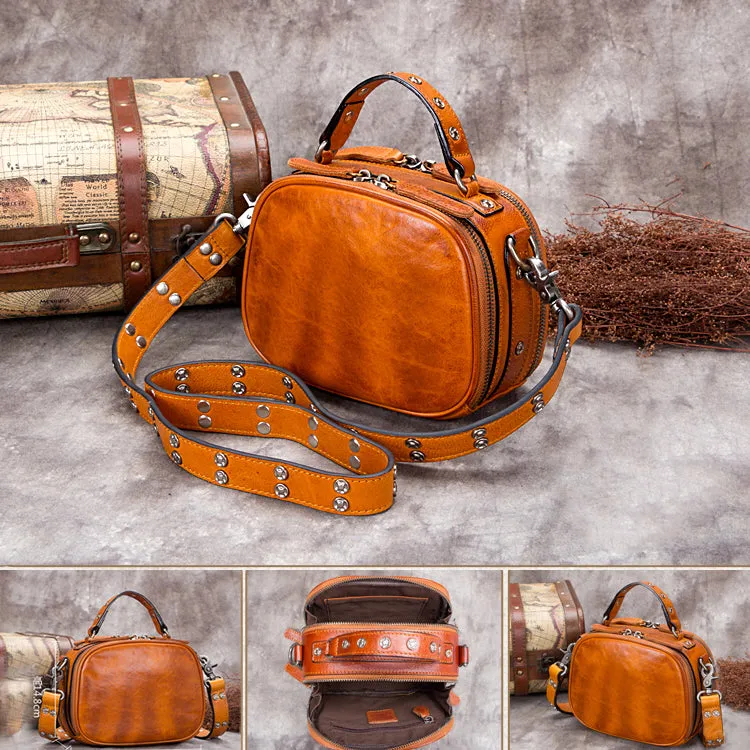 Womens Cute Leather Crossbody Bags Shoulder Bag Small Purse for Women